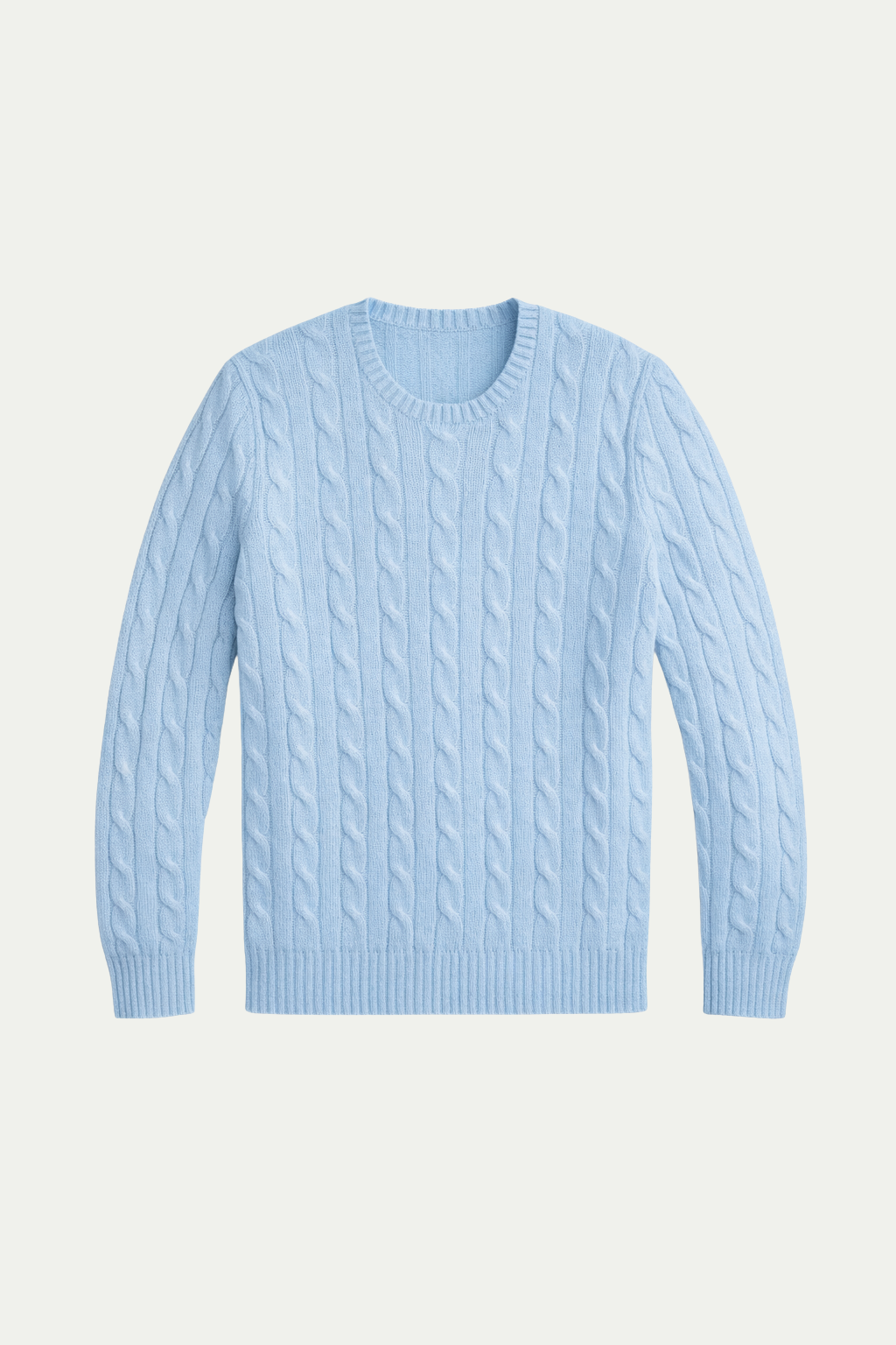 Artisan Cable Knit Sky Blue