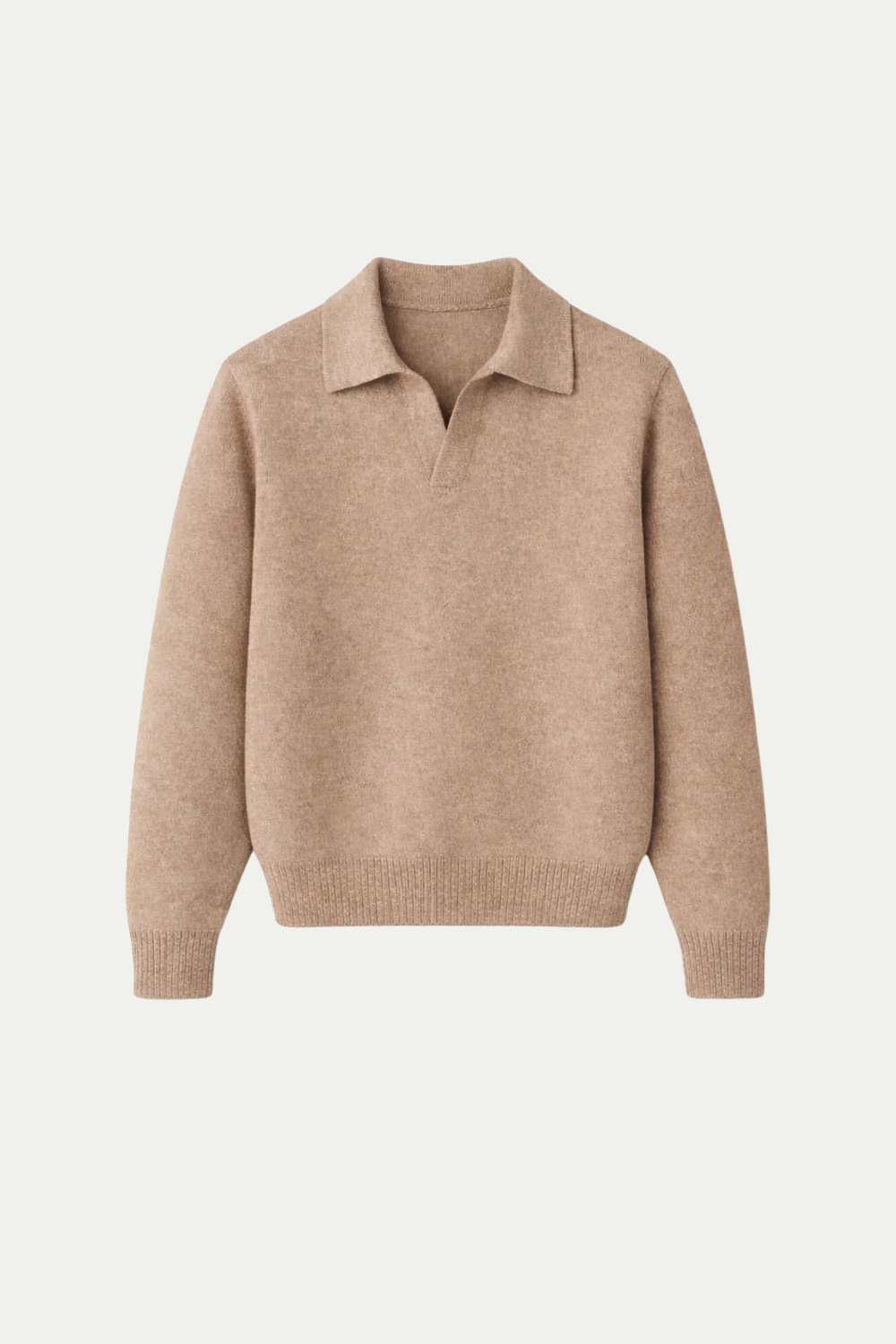 Nuage Sweater Knit Light Brown