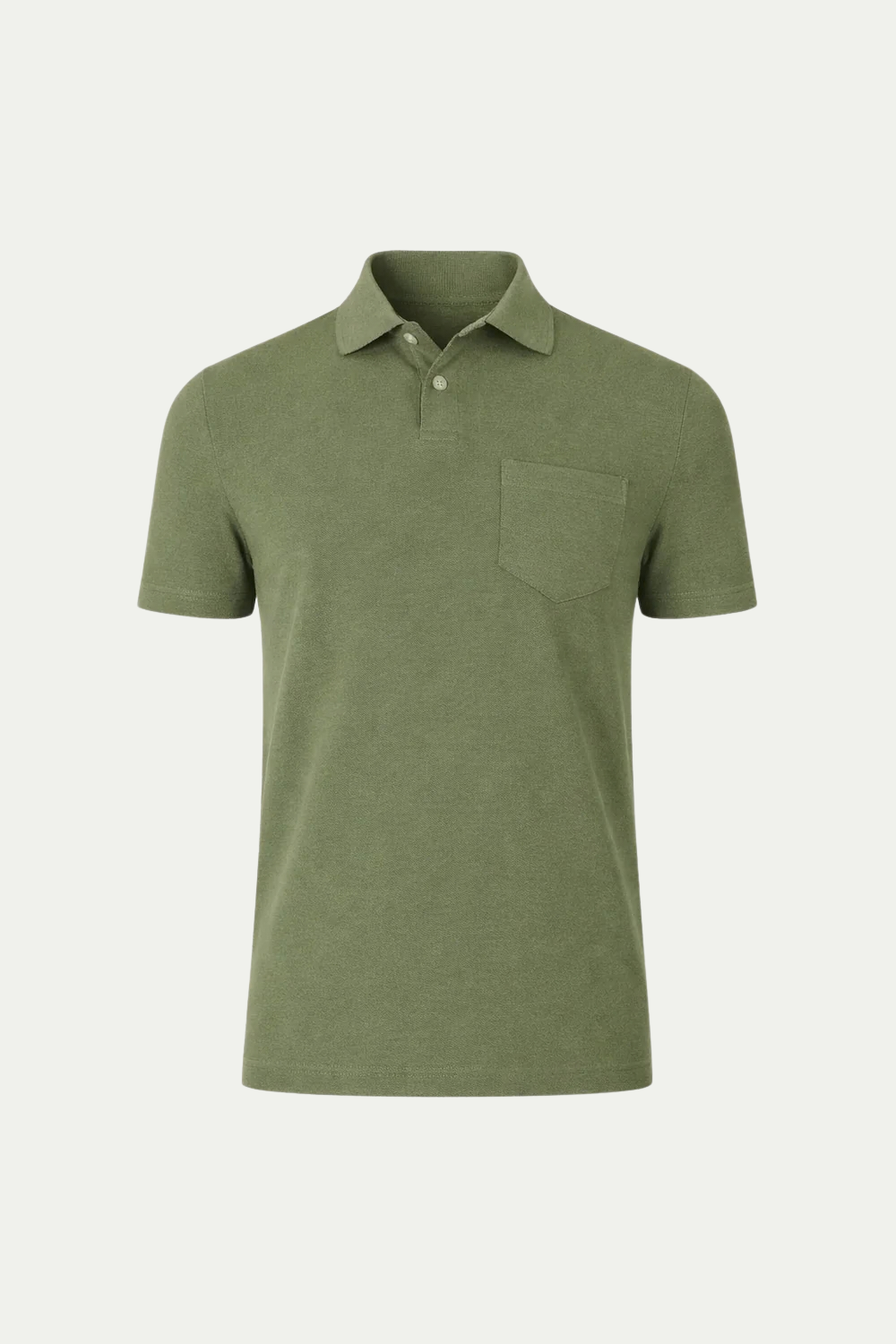 Riviera Terry Polo Olive
