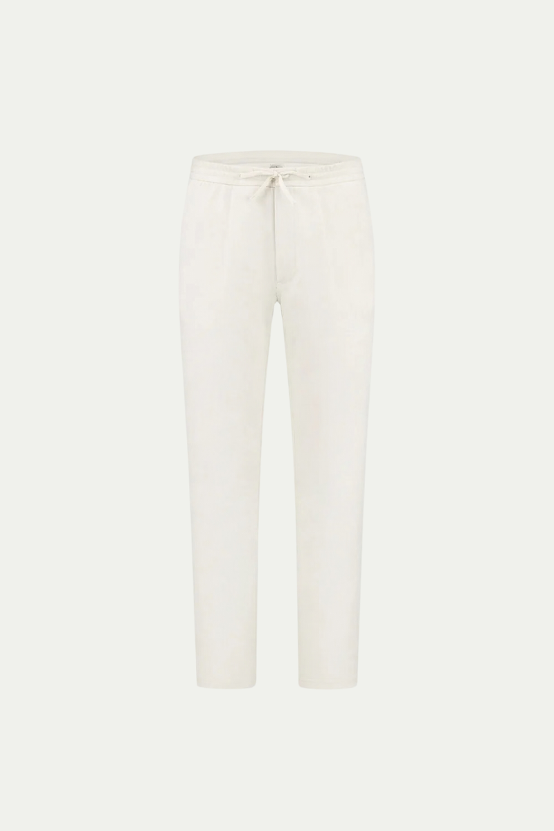 Linen Bayside Trousers White