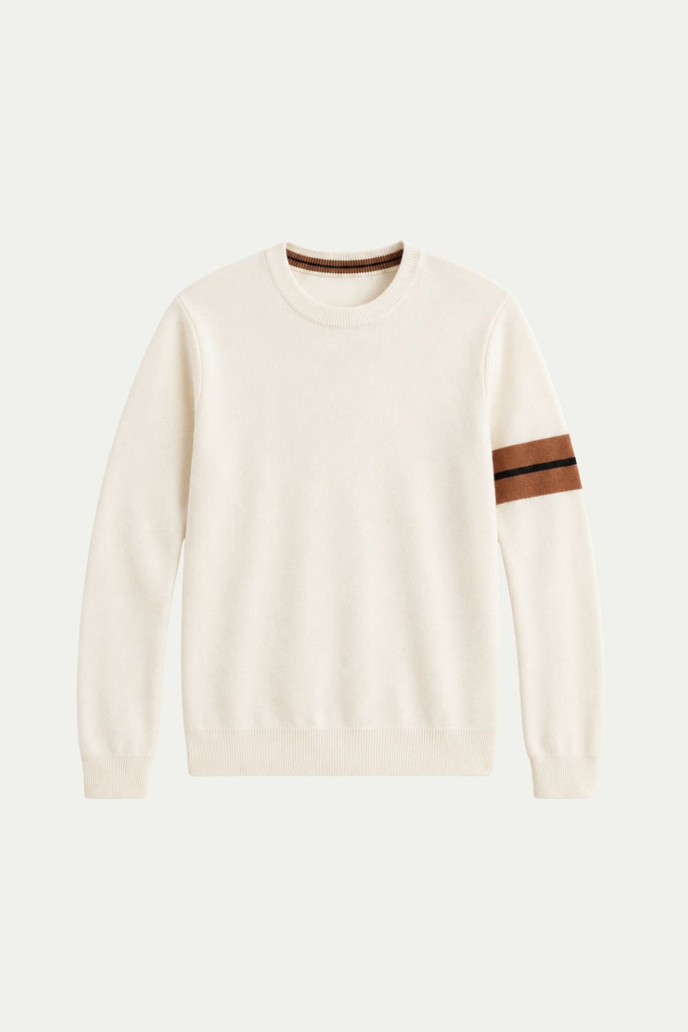 Sereno Cashmere Crewneck White