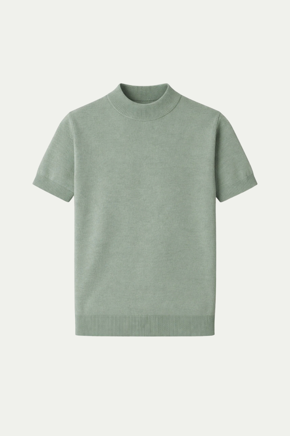 Azure Knit Tee Sage Green