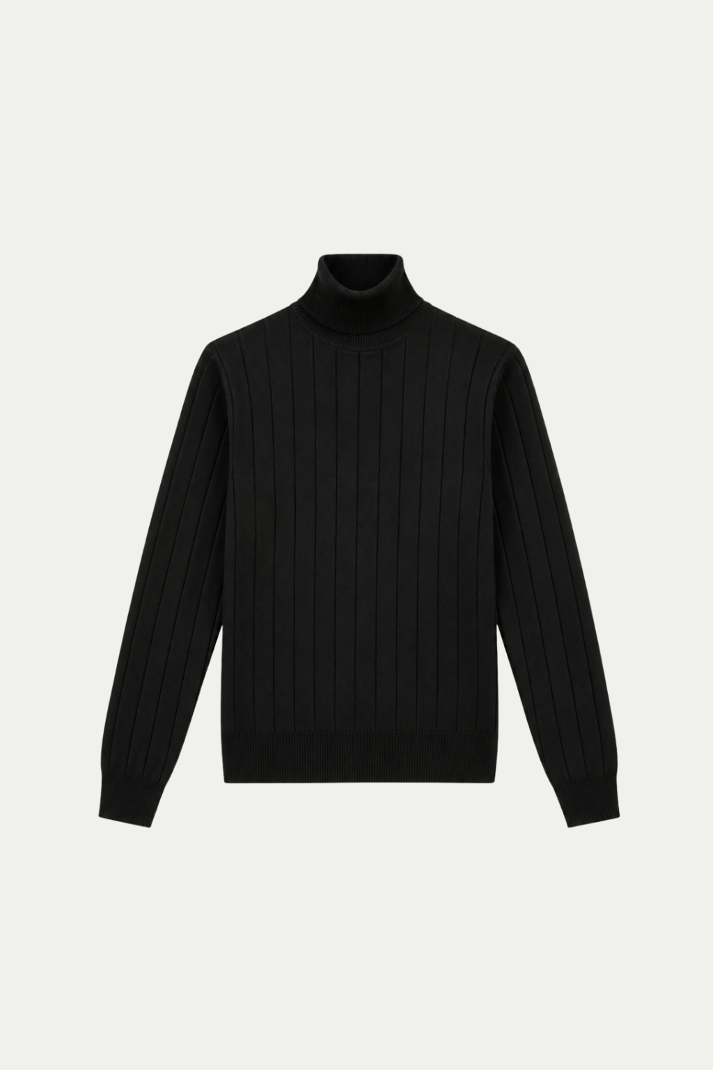 Tailored Turtleneck Black
