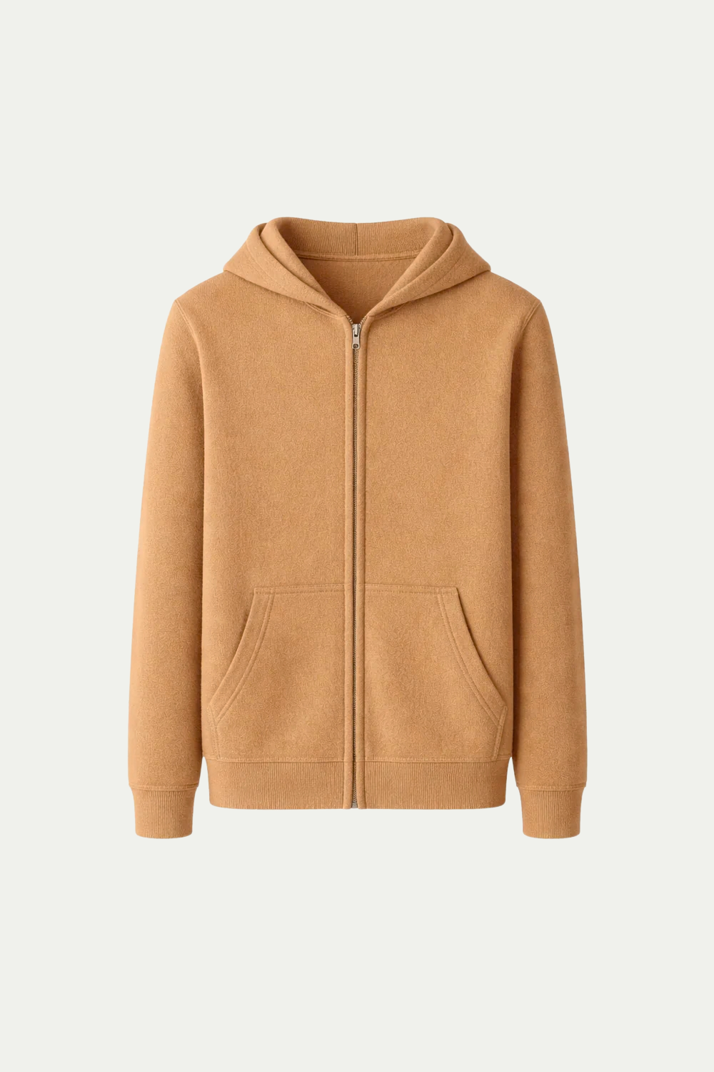 Signature Zip Beige