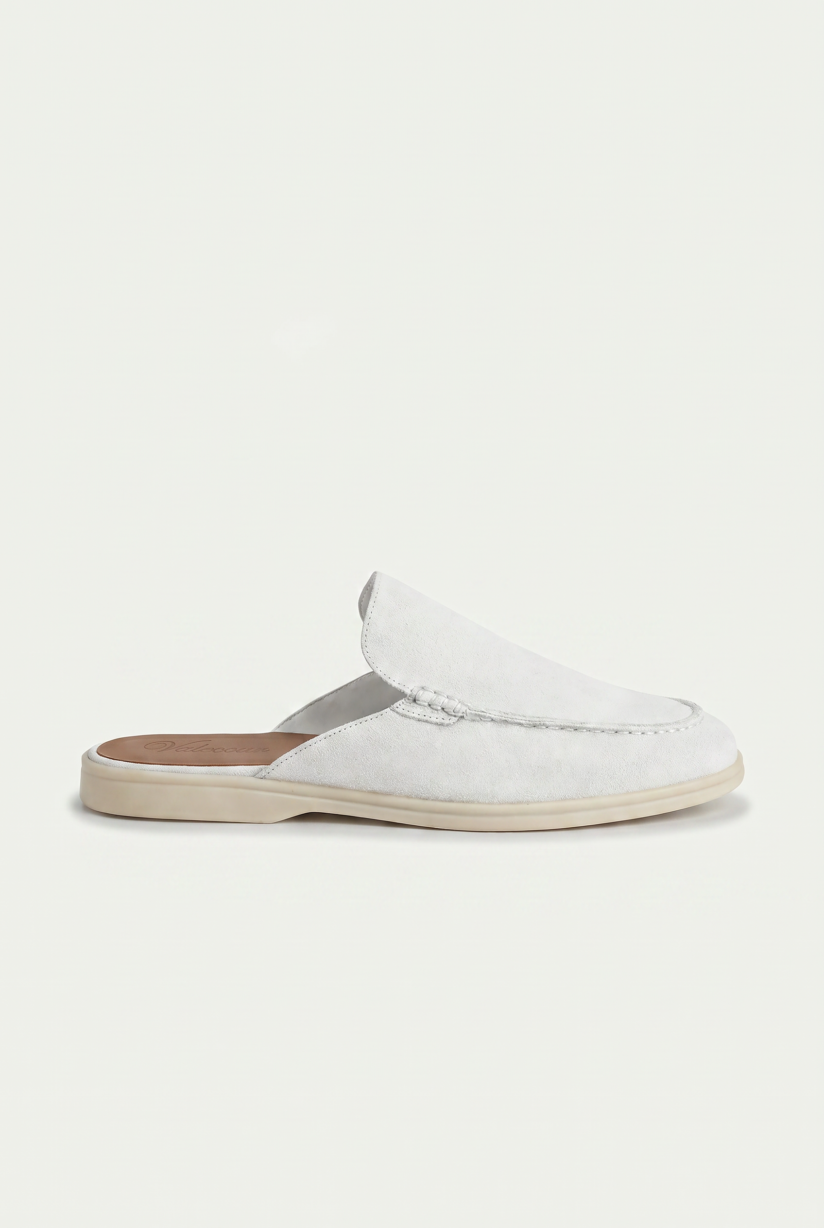 Ancestral Suede Mule White