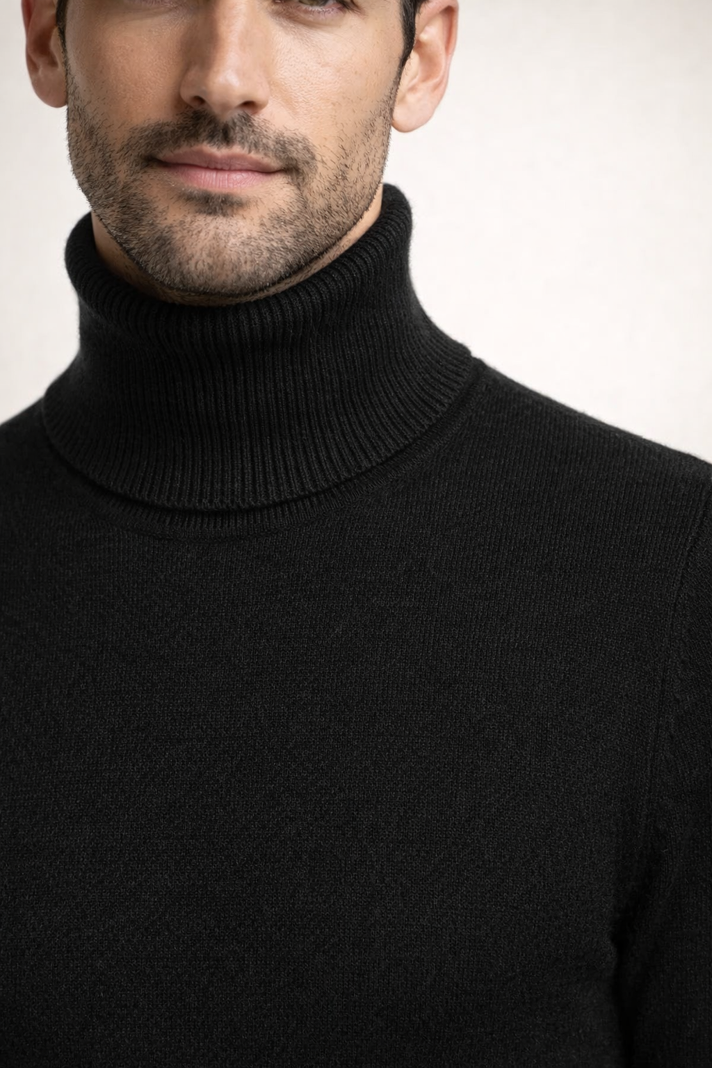Intemporel Turtleneck Black