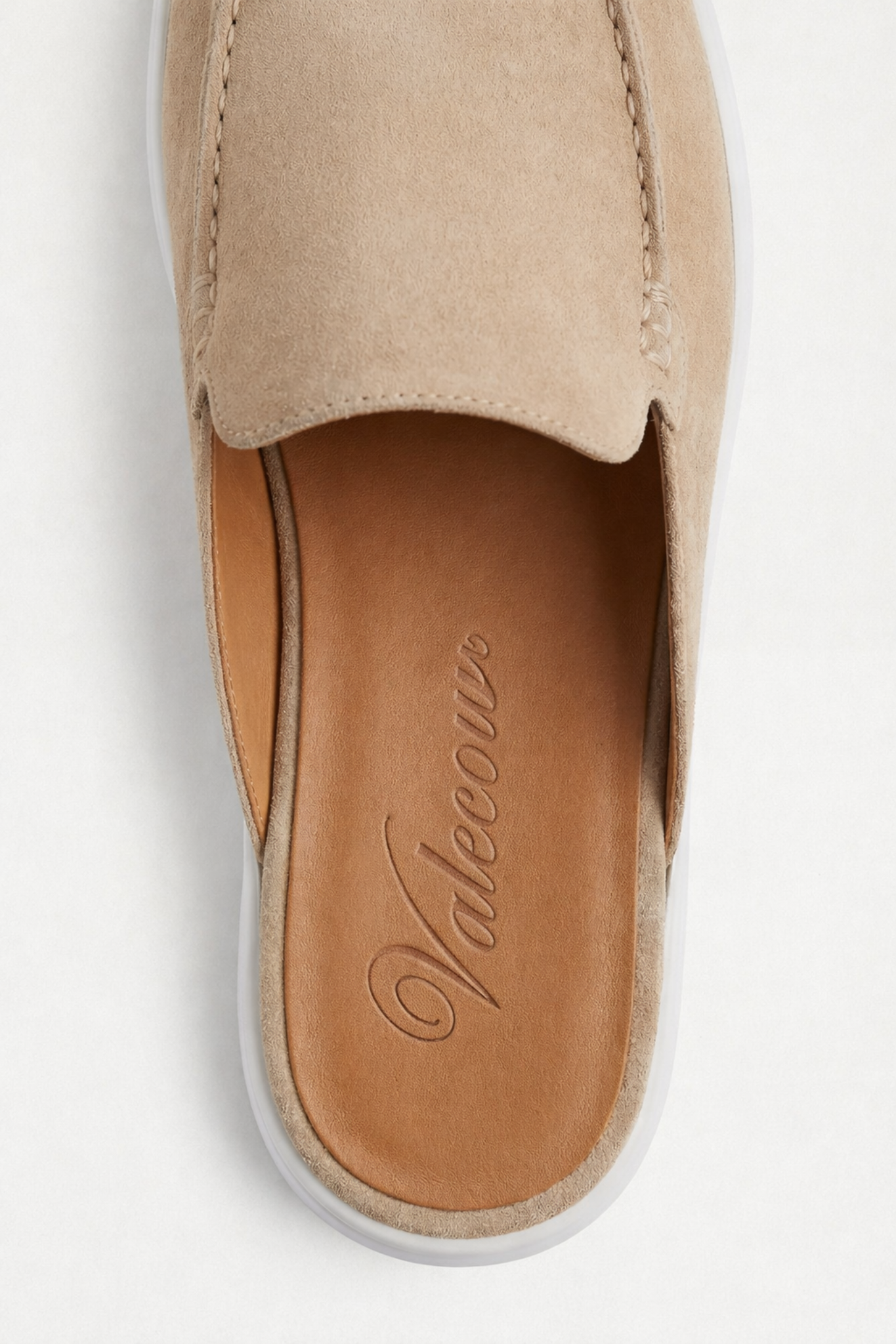 Ancestral Suede Mule Beige