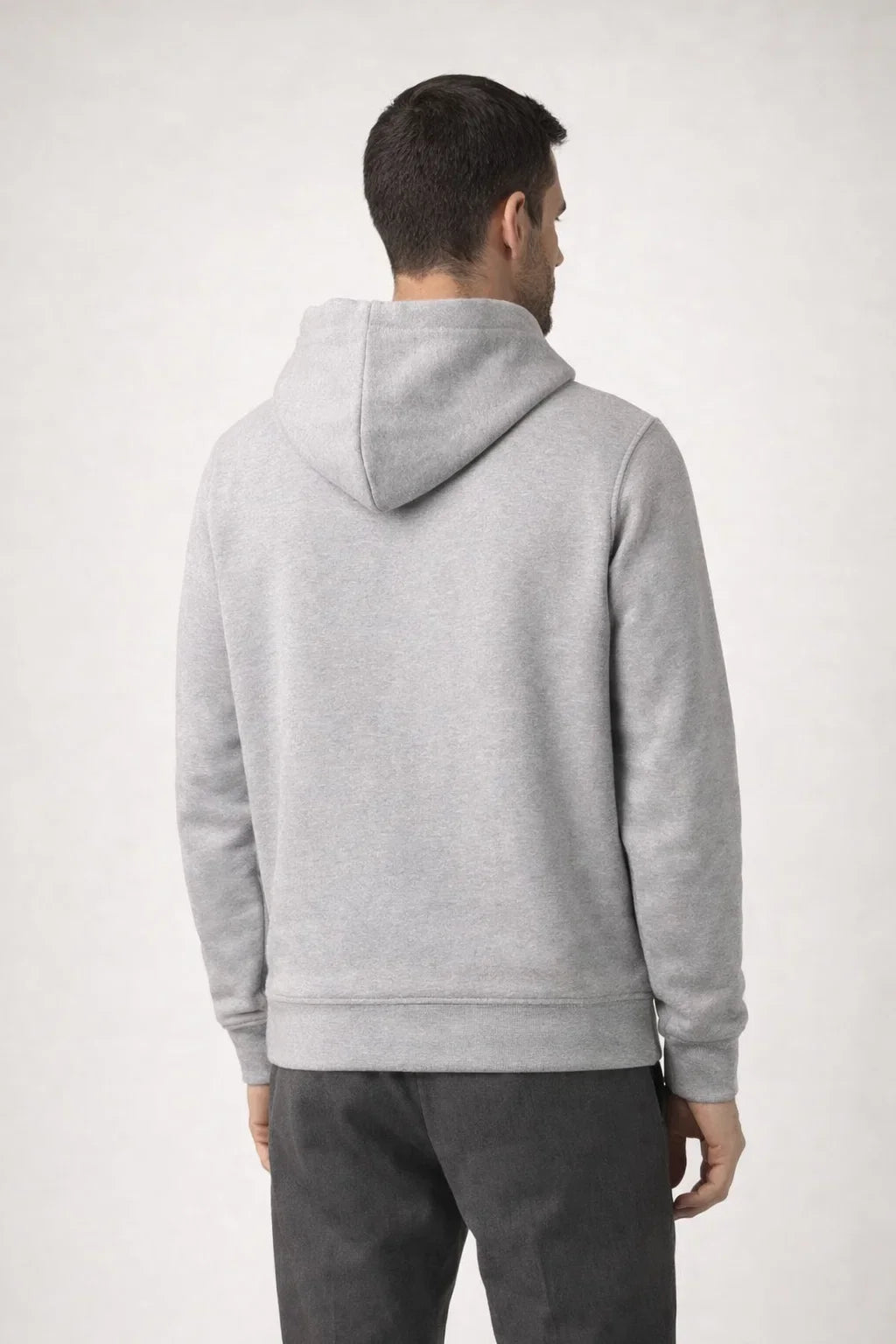 Signature Zip Light Grey