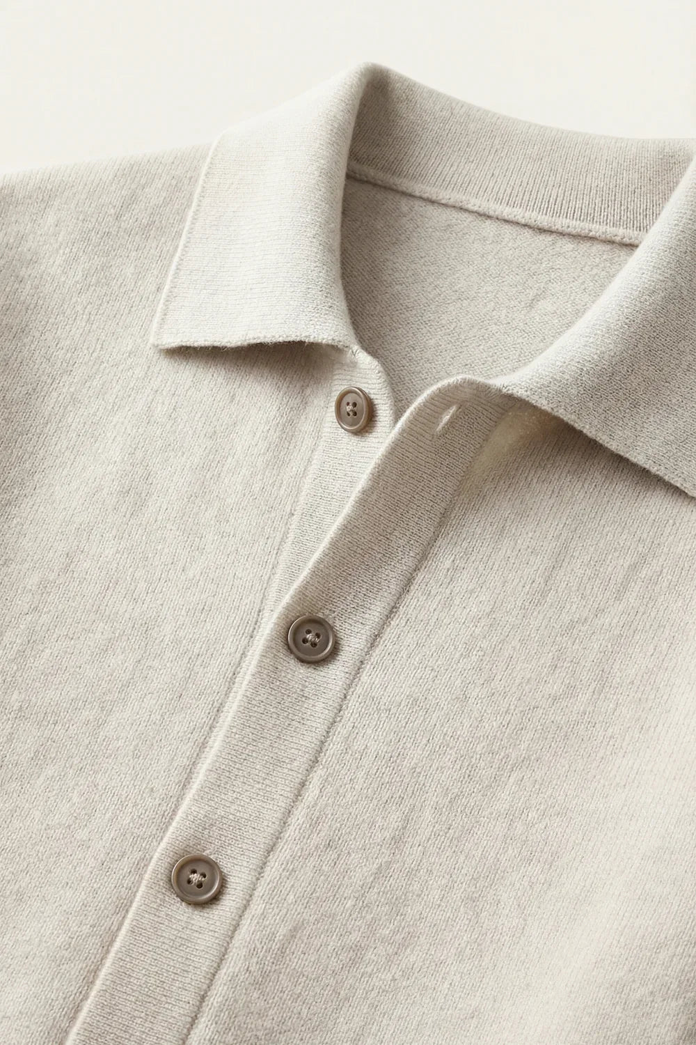 Valmont Button Knit Ivory